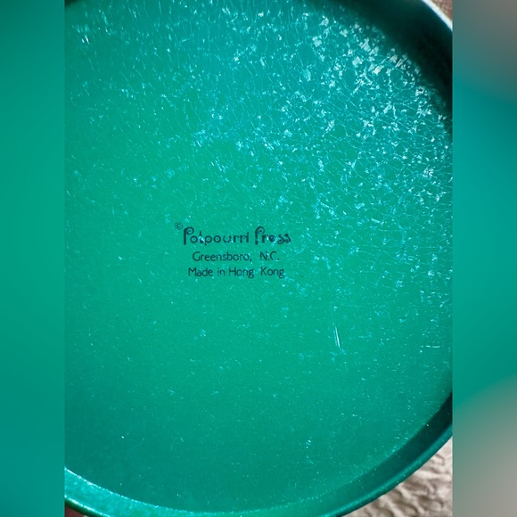 Vtg Christmas 🎄 Coaster Tin 33 Paper Coasters Inside By Potpourri Press… Opened - Picture 11 of 14